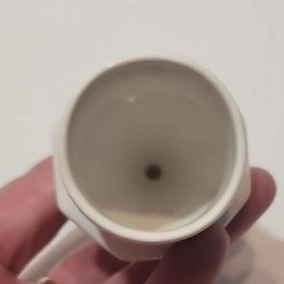 Vtg Independence Ironstone Castleton Japan Coffee Pot With Lid "Blue Tulip" - Picture 8 of 14